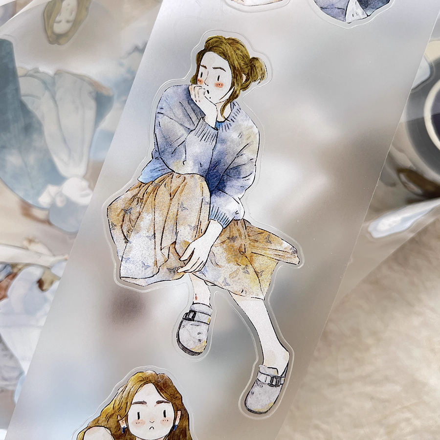 Ding ding girls pre- cut pet tape - 40