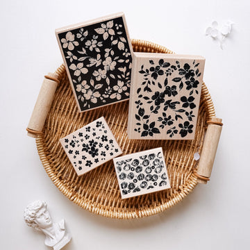 Jennyuanzi Blooming Base rubber stamps