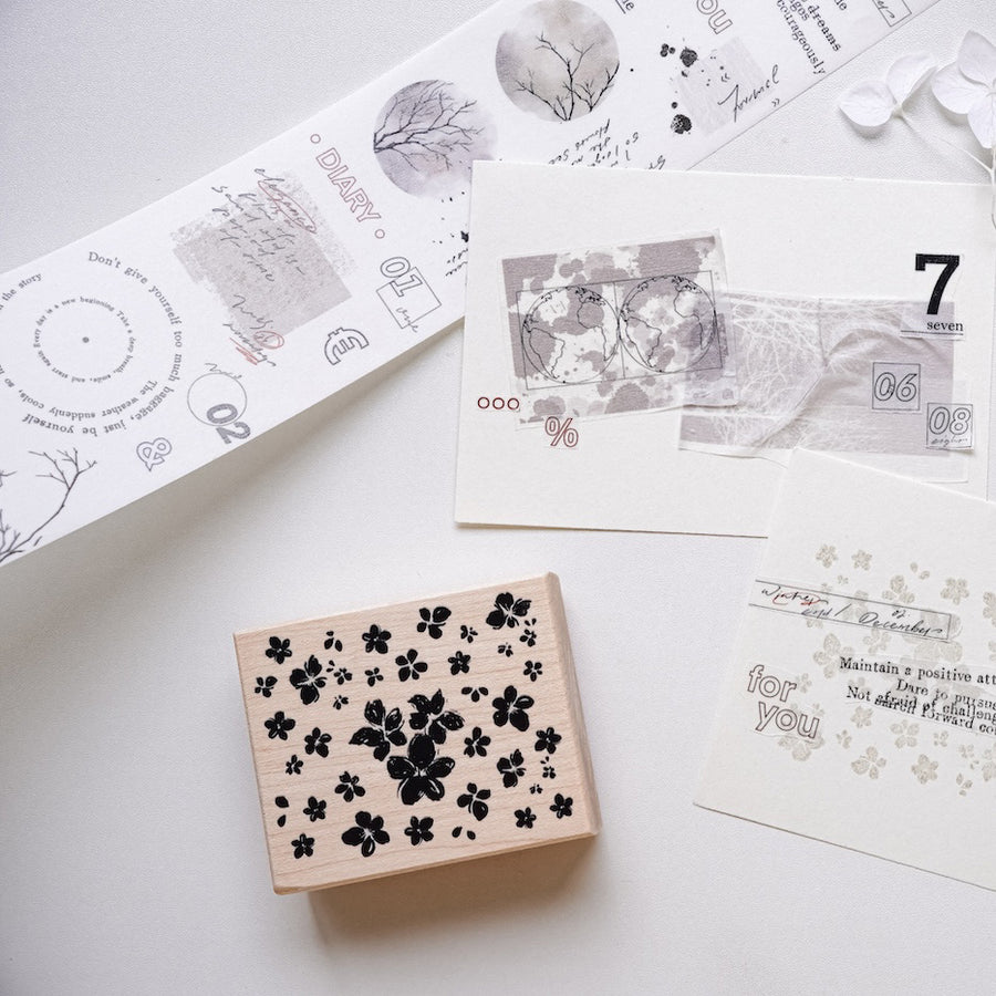 Jennyuanzi 《Sepia Letters》 Pet Tape / Washi tape