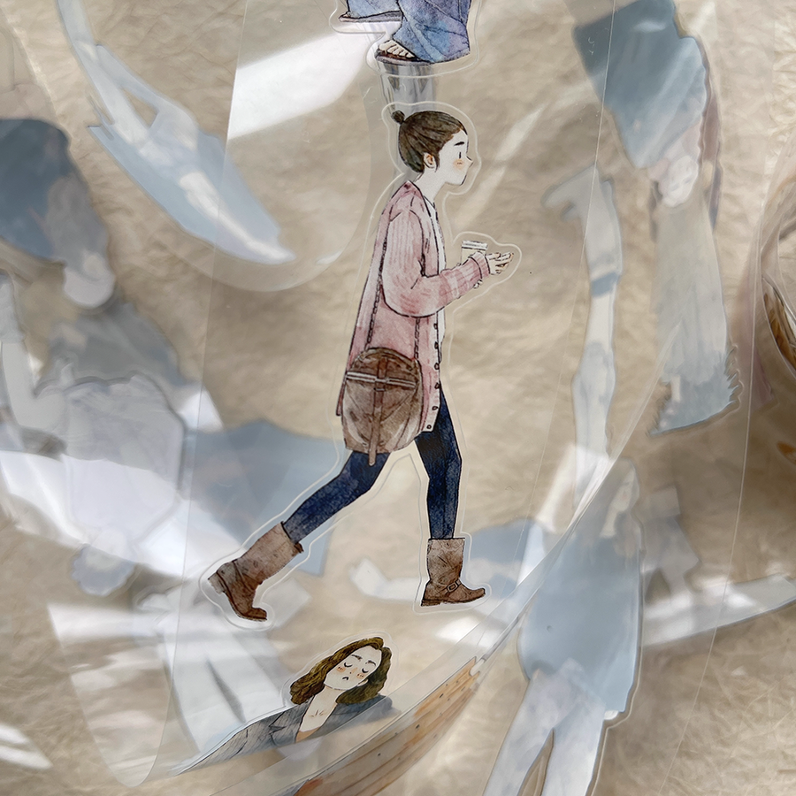 Ding ding girls pre- cut pet tape - 39