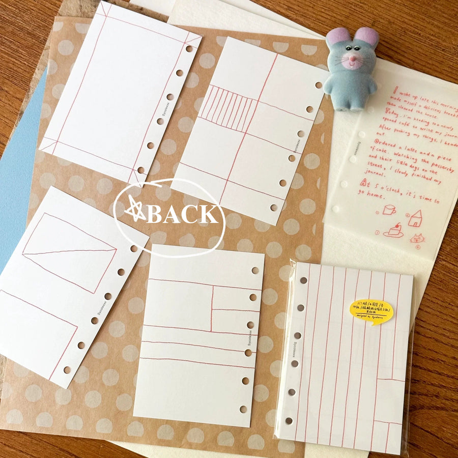 Sycolexxx Ugly Cats notepaper 03