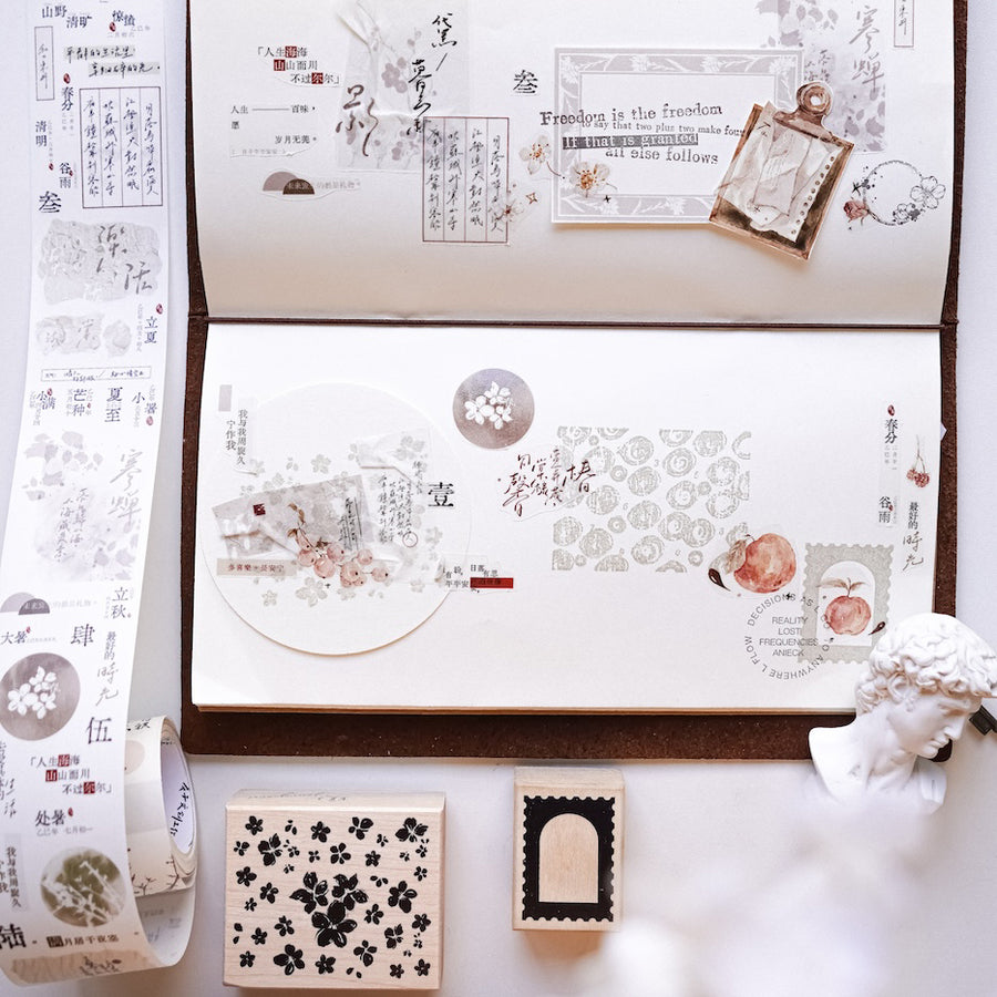Jennyuanzi 《Muttering Words》Pet Tape / Washi tape