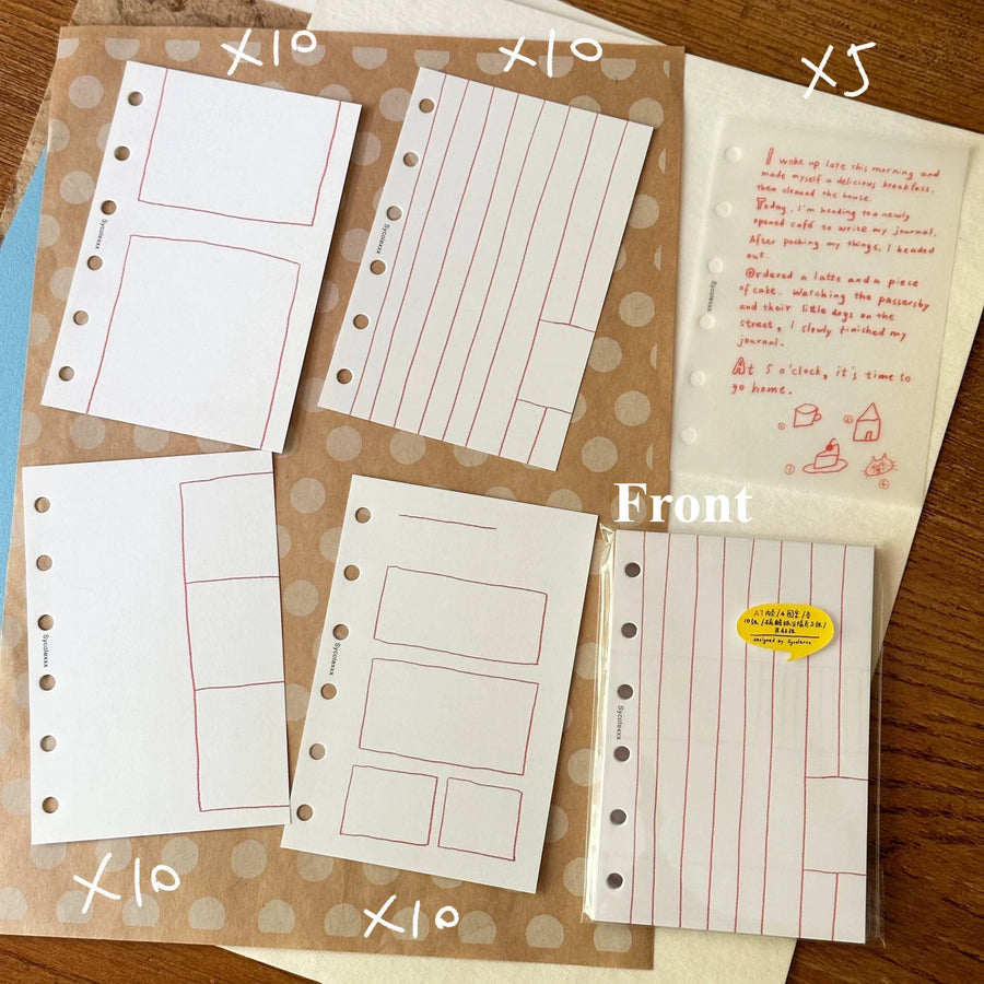 Sycolexxx Ugly Cats notepaper 03