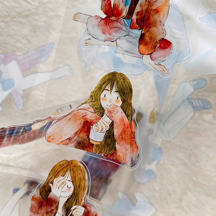 Ding ding girls pre- cut pet tape - 38