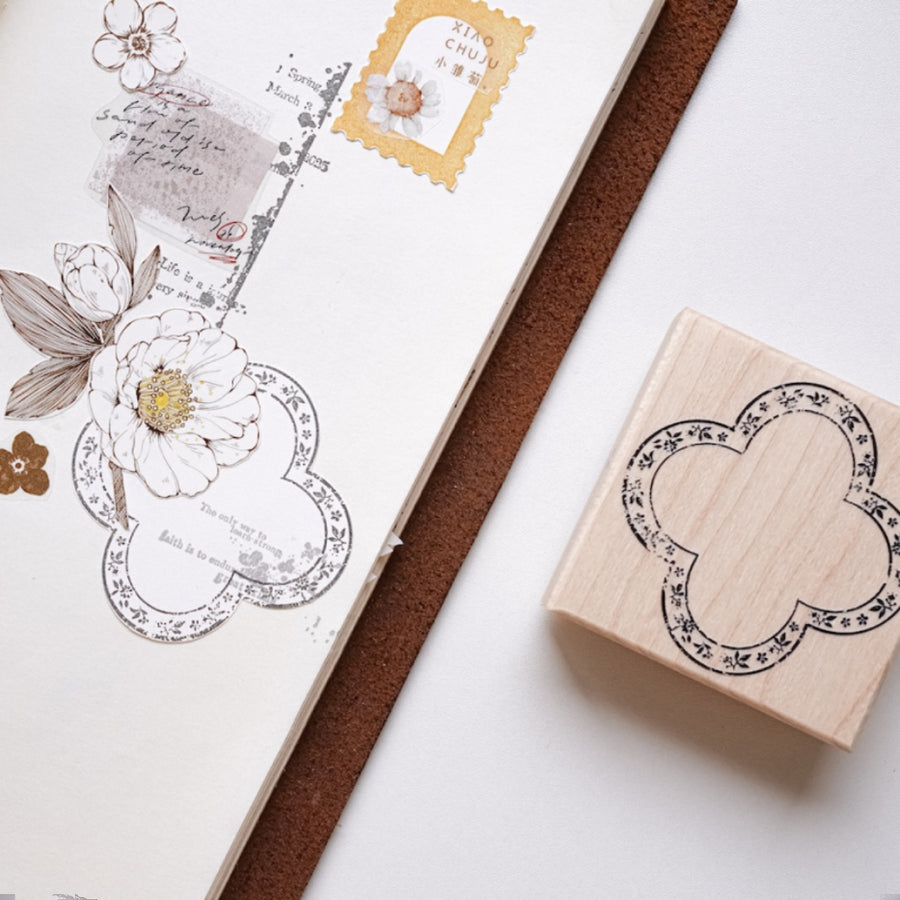 Jennyuanzi Frame Series rubber stamps