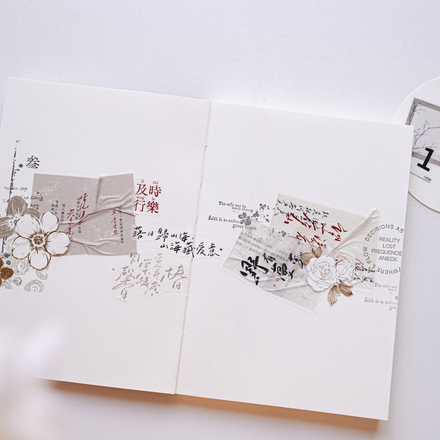 Jennyuanzi 《Muttering Words》Pet Tape / Washi tape