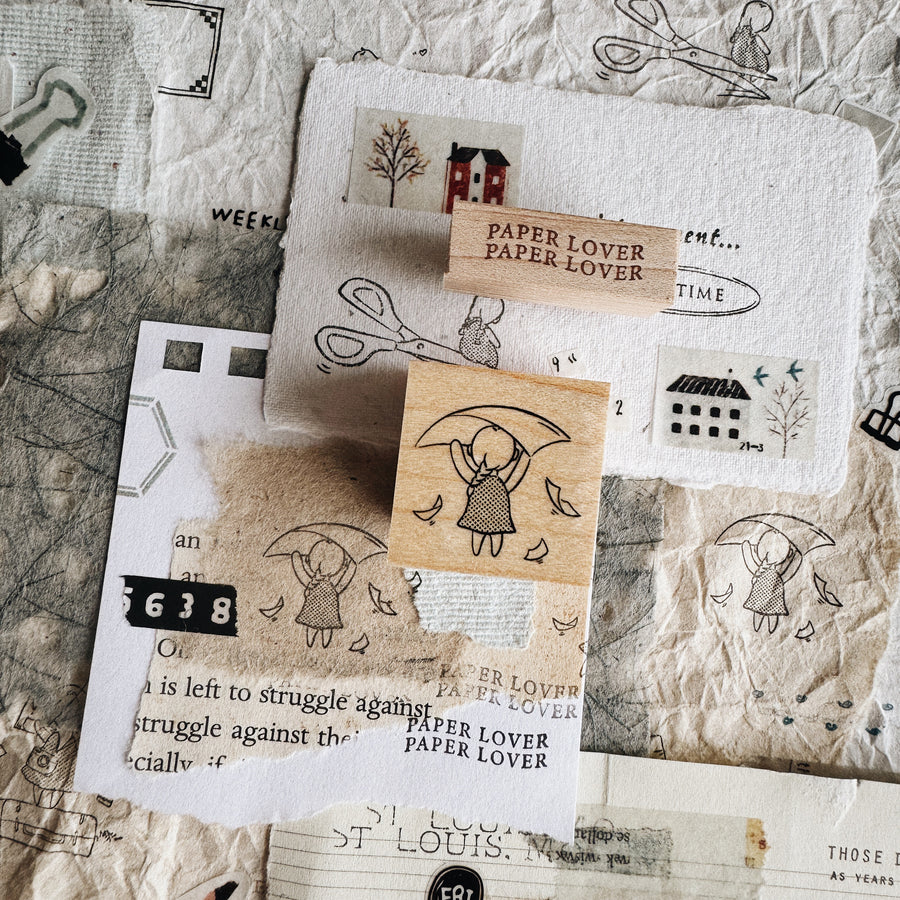 Penspapersplanner rubber Stamps - The Ink Keeper