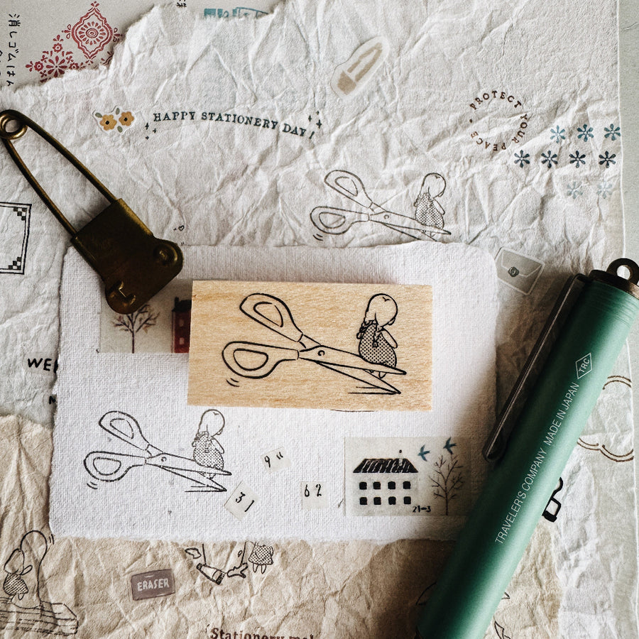 Penspapersplanner rubber Stamps - Where She Keeps Her Days