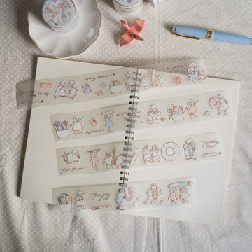 Shō Littlehappiness Kiss Cut PET Tape - Stationery Friends