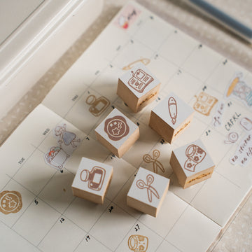Shō Littlehappiness rubber stamps - journaling