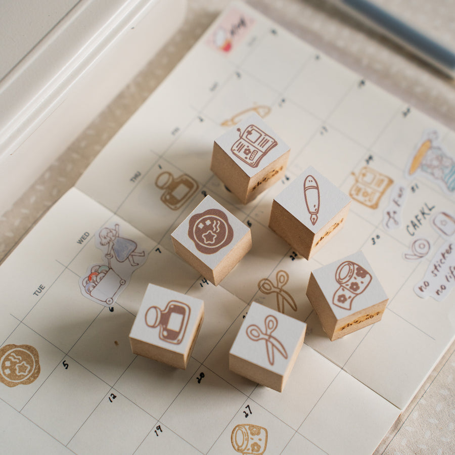 Shō Littlehappiness rubber stamps - journaling
