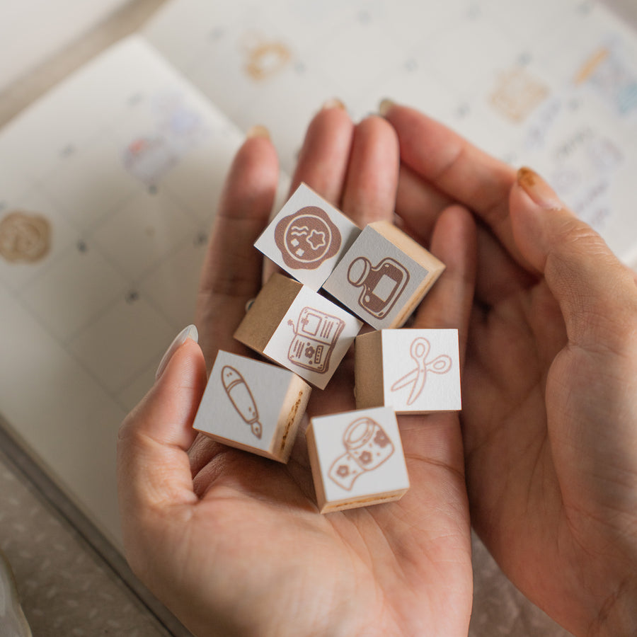 Shō Littlehappiness rubber stamps - journaling