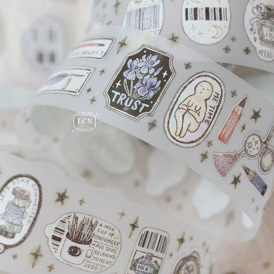 LCN matte pet tape - Sticker club: Stationery