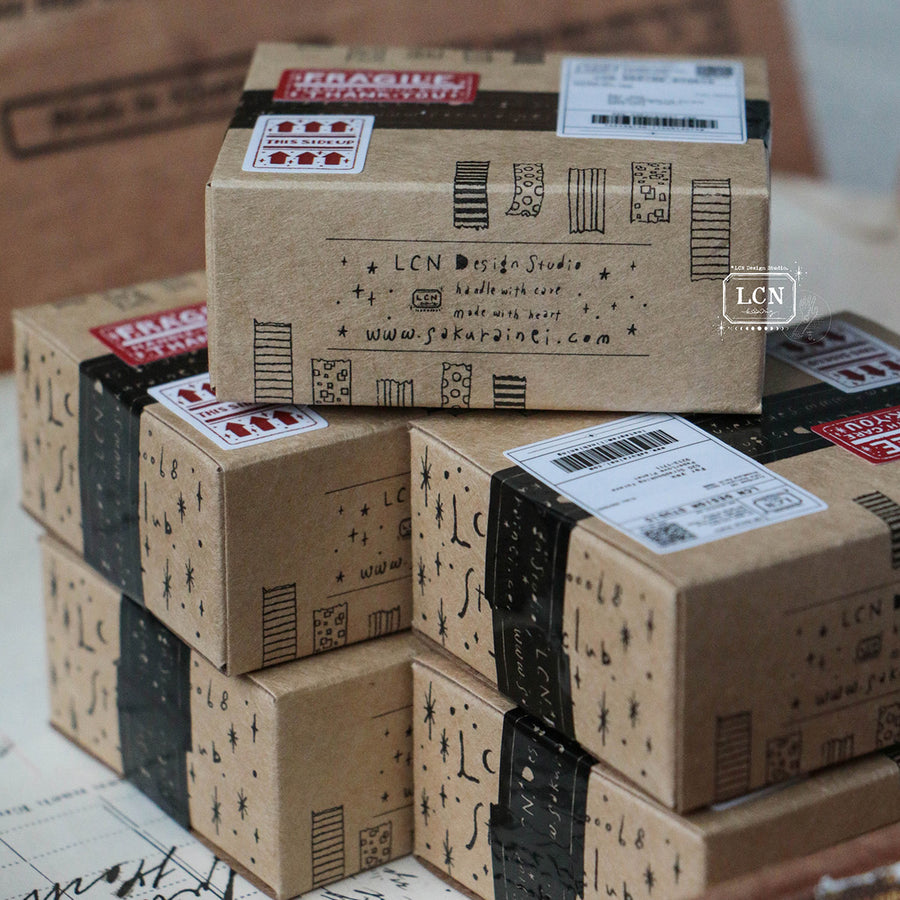LCN Sticker club : A box full of joy sticker set