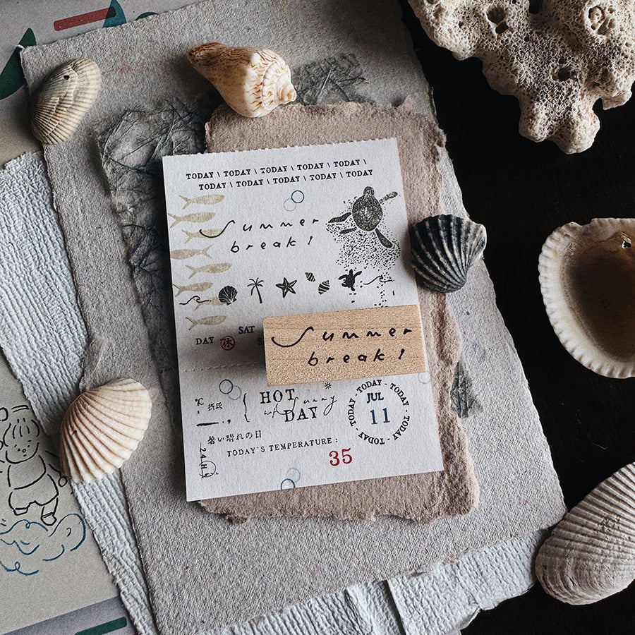 Penspapersplanner rubber Stamps - Summer Series