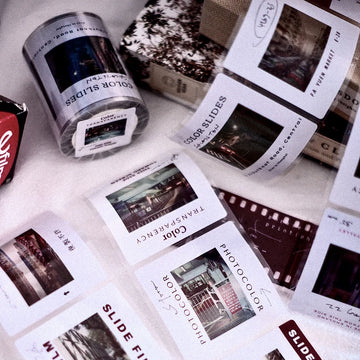 Jr.Journal Slide Film Kiss-cut Glossy Tape