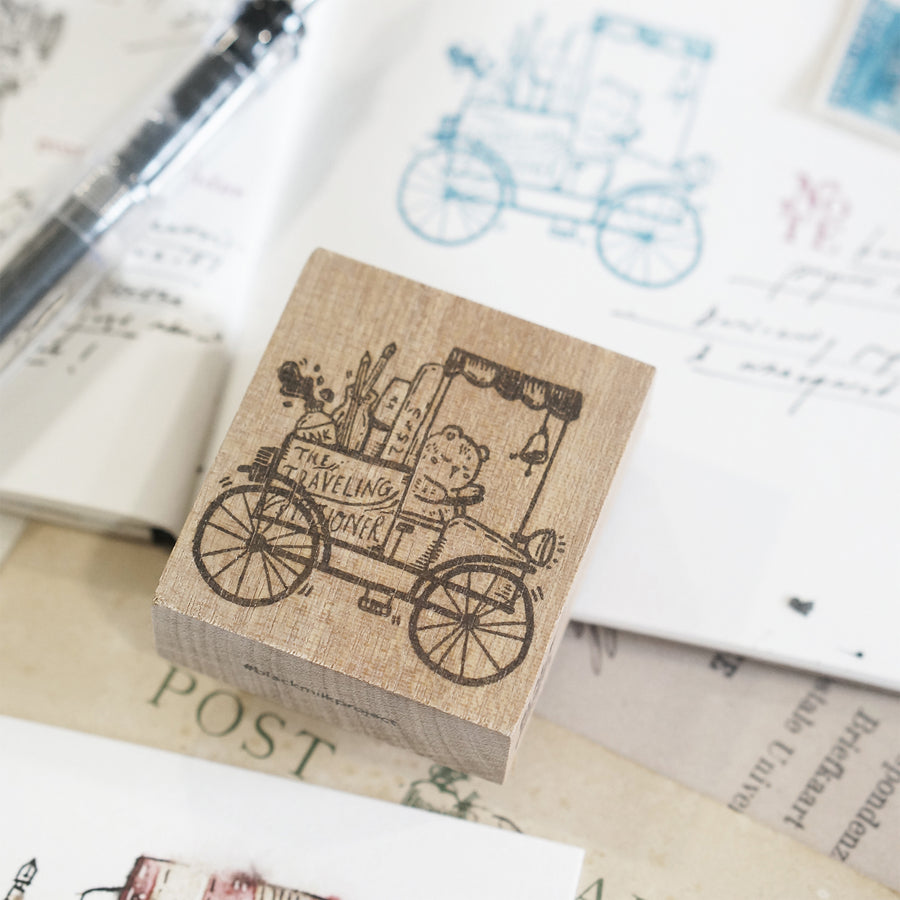 Black Milk Project Traveling Stationer Rubber Stamp