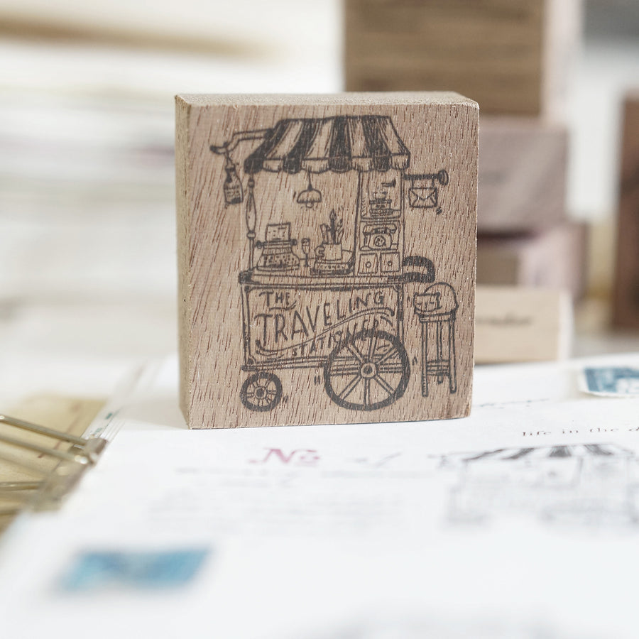 Black Milk Project Traveling Stationer Rubber Stamp
