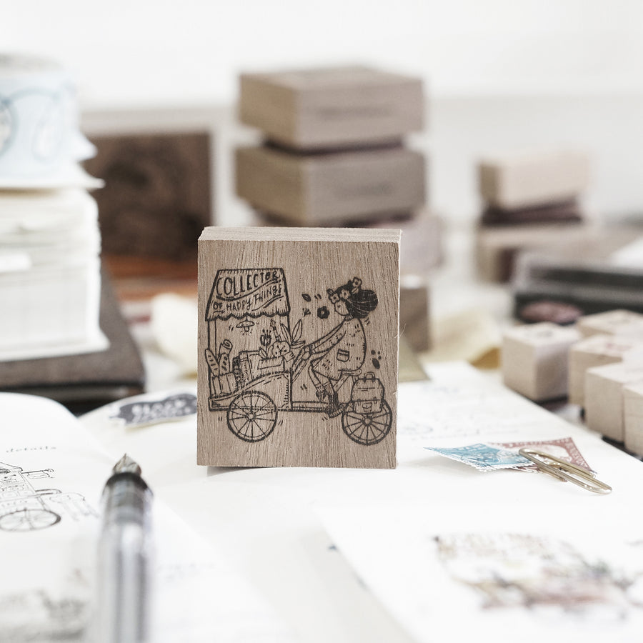 Black Milk Project Traveling Stationer Rubber Stamp