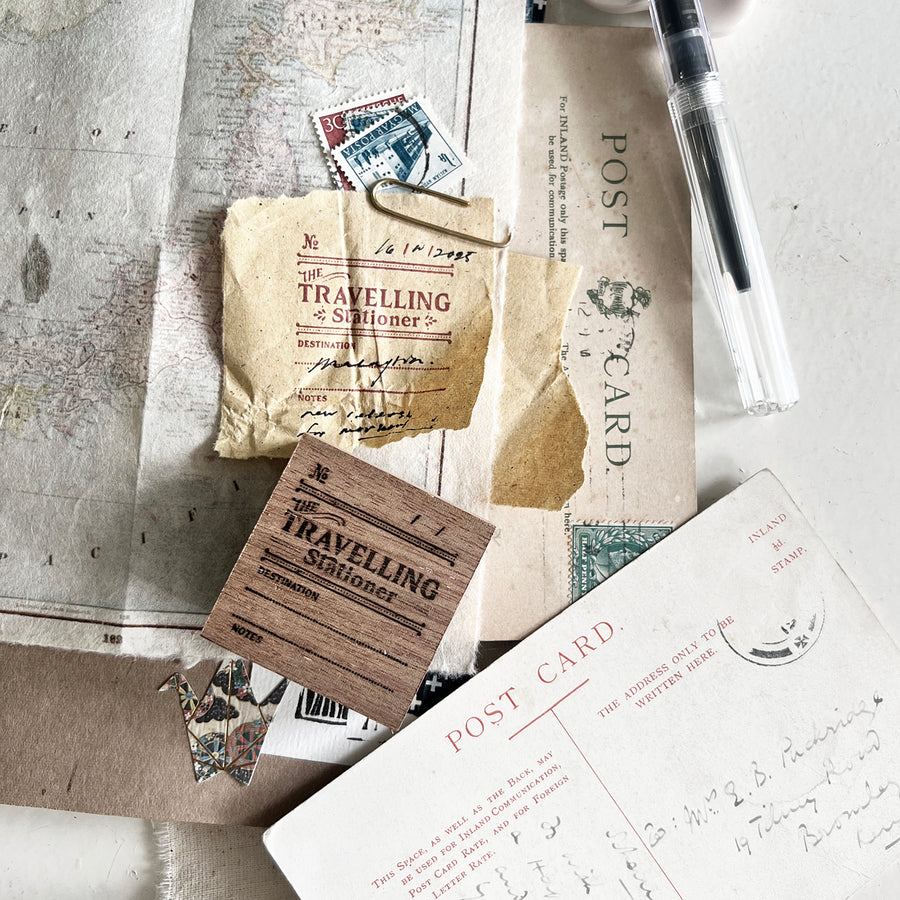 Black Milk Project Traveling Stationer Rubber Stamp