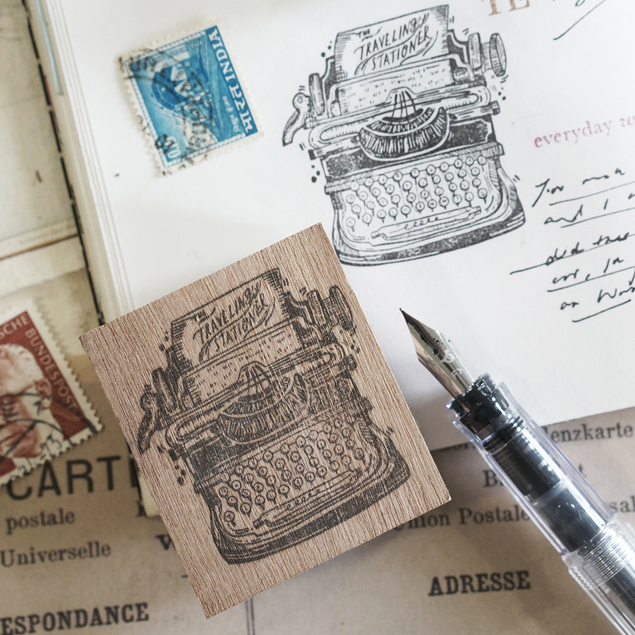 Black Milk Project Traveling Stationer Rubber Stamp