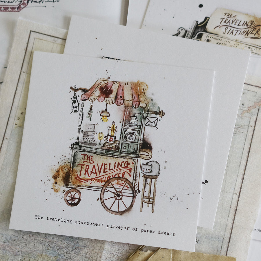 Black Milk Project Traveling Stationer Postcard