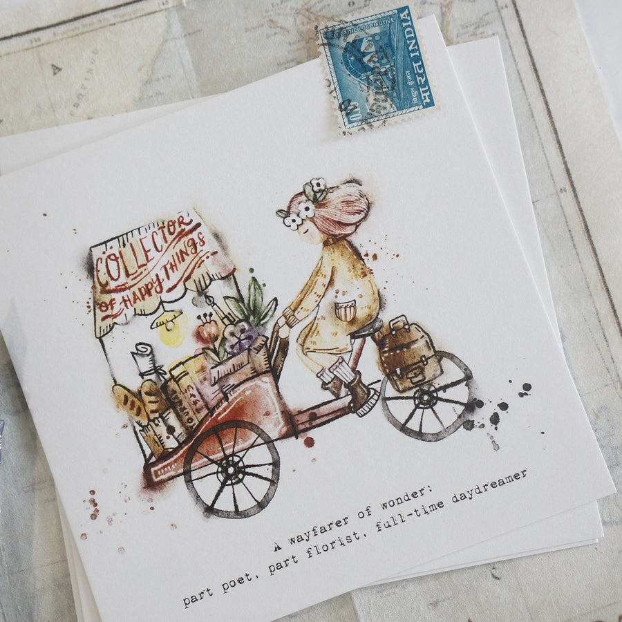 Black Milk Project Traveling Stationer Postcard