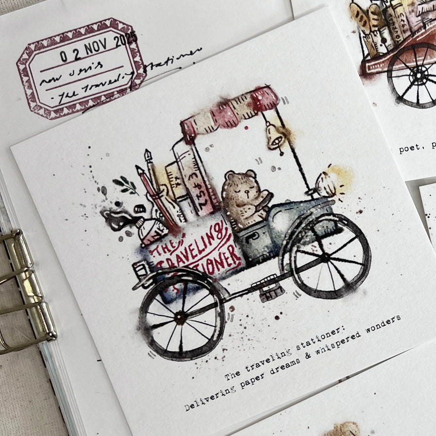 Black Milk Project Traveling Stationer Postcard