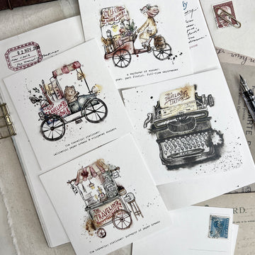 Black Milk Project Traveling Stationer Postcard