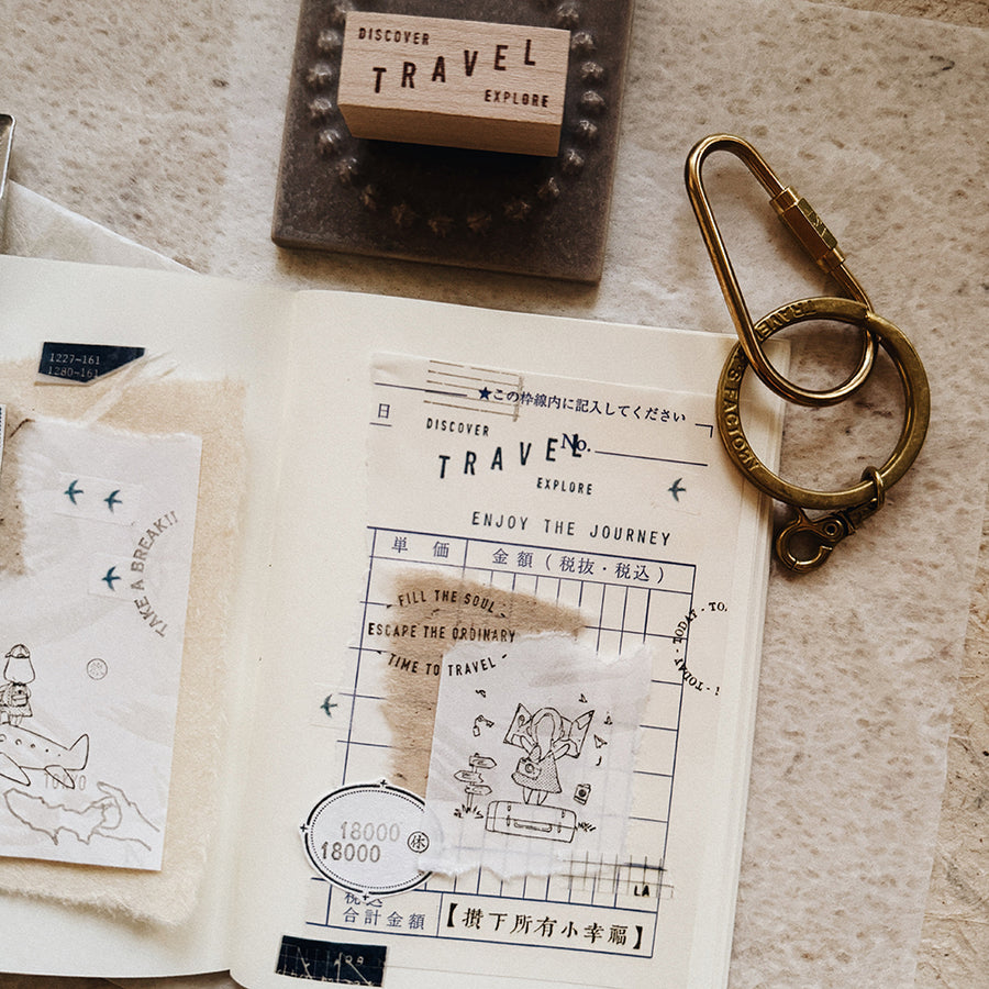 Penspapersplanner rubber Stamps - here and there