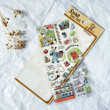 Mind Wave Snap The Day Sticker - Grocery Joy