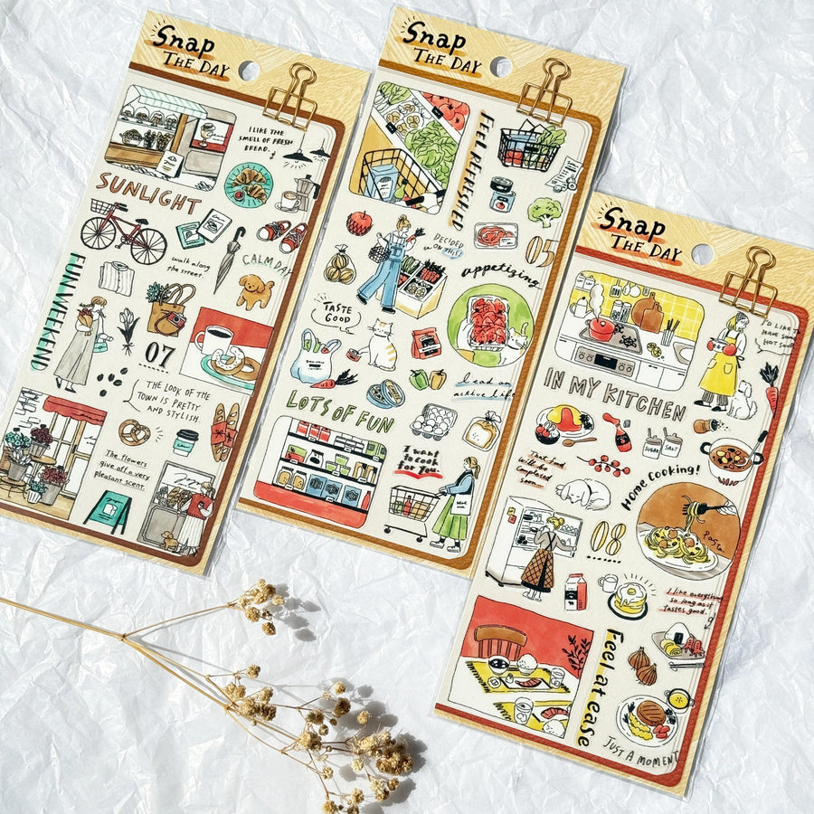 Mind Wave Snap The Day Sticker - Grocery Joy