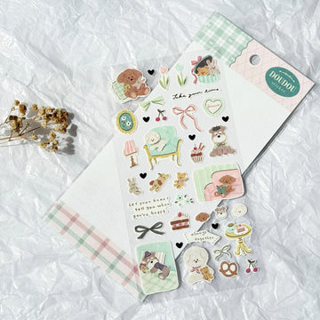 Mind Wave Doudou Sticker - Quiet Moments
