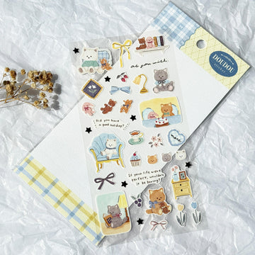 Mind Wave Doudou Sticker - Cozy Holiday