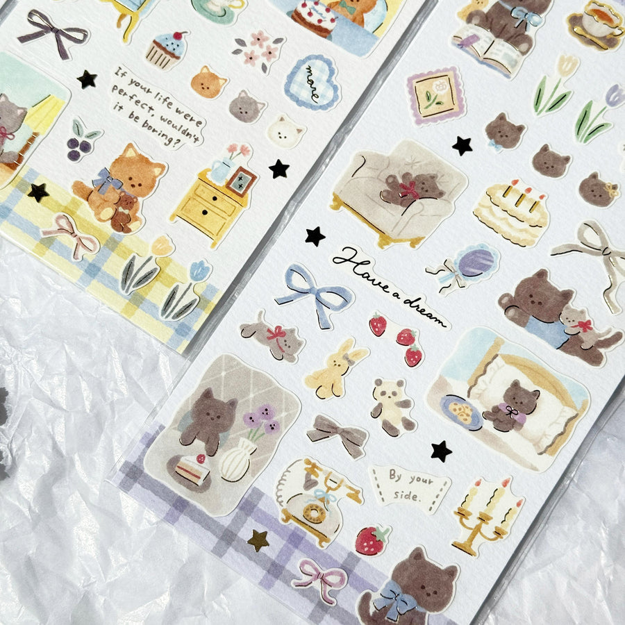 Mind Wave Doudou Sticker - Cozy Holiday