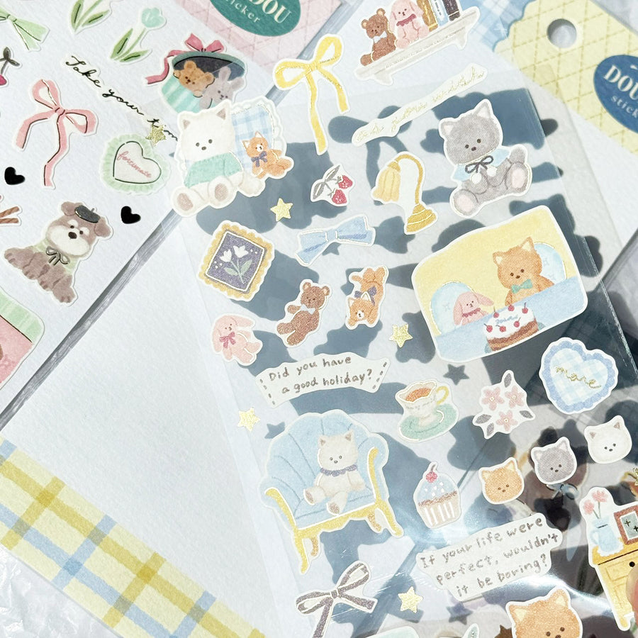 Mind Wave Doudou Sticker - Cozy Holiday