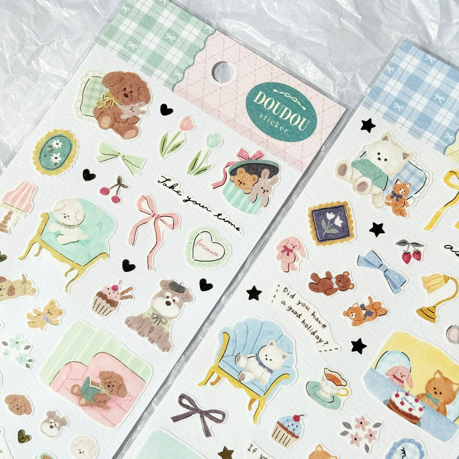 Mind Wave Doudou Sticker - Quiet Moments
