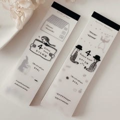 Necktie 4 pattern label book