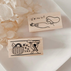 Necktie Stamp - Shopping List / Ta-da!