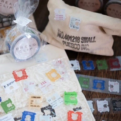Jr.Journal Bread Clip Kiss Cut PVC Tape Sticker Roll