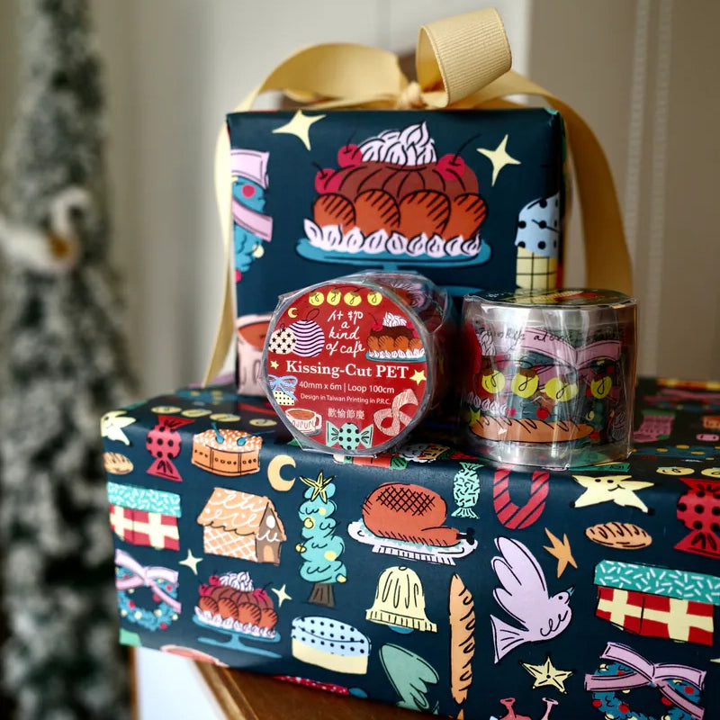 A kind of café 什物 X'mas Festive pet tape( limited edition)