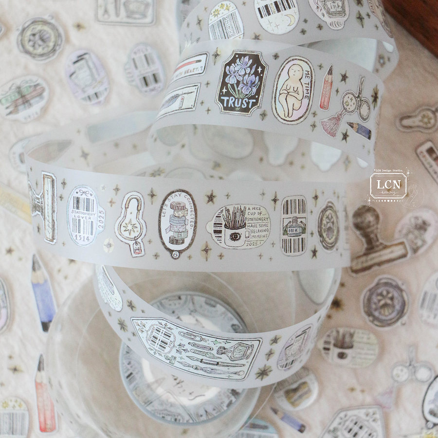 LCN matte pet tape - Sticker club: Stationery