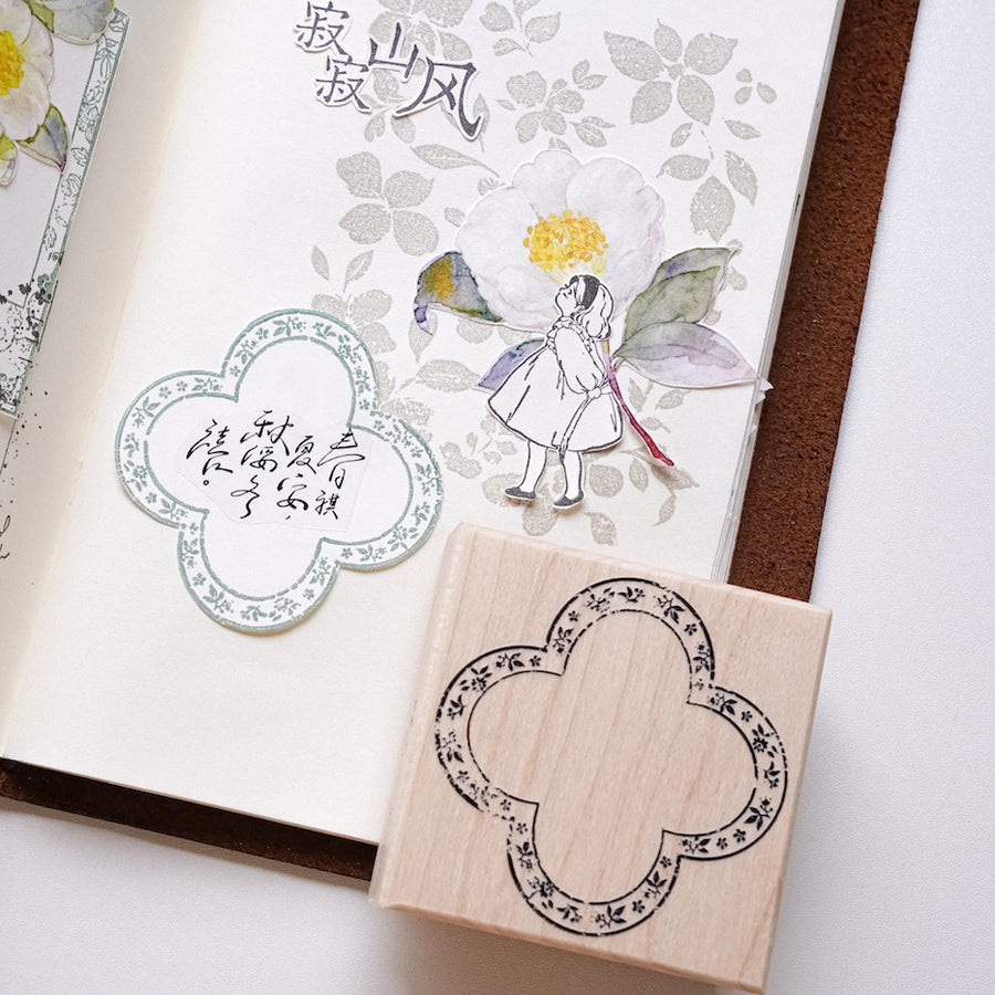 Jennyuanzi Frame Series rubber stamps