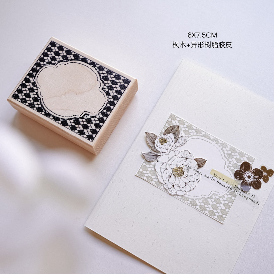 Jennyuanzi Frame Series rubber stamps