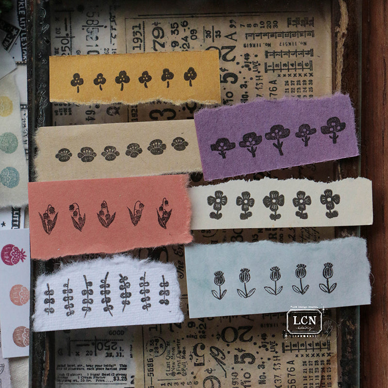 LCN clear Stamp - Trees and flowers