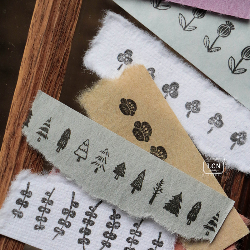 LCN clear Stamp - Trees and flowers
