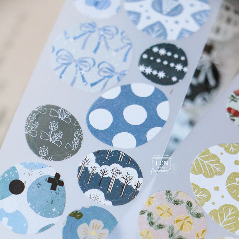 LCN Cobblestone PET tape/Washi tape with kiss-cut