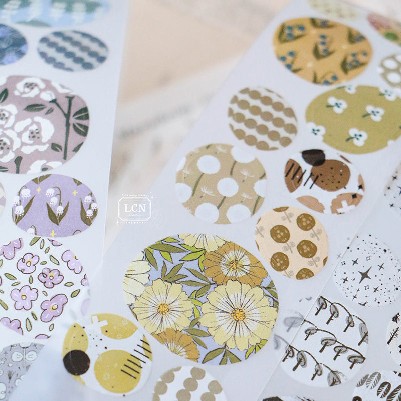 LCN Cobblestone PET tape/Washi tape with kiss-cut