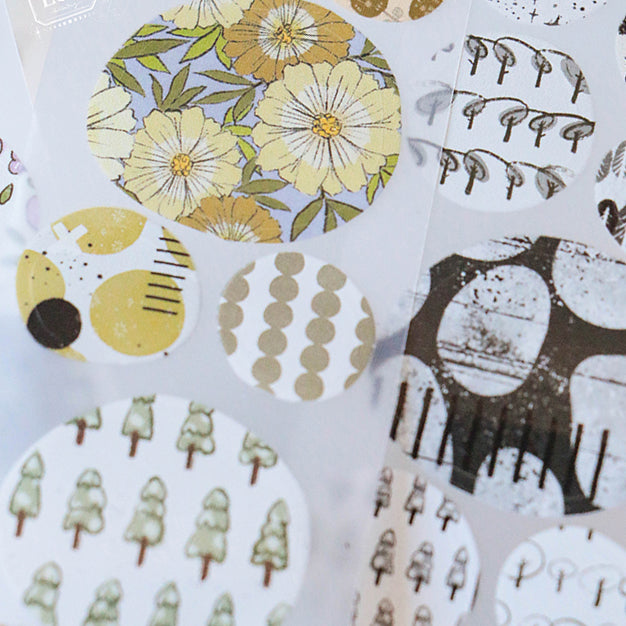 LCN Cobblestone PET tape/Washi tape with kiss-cut