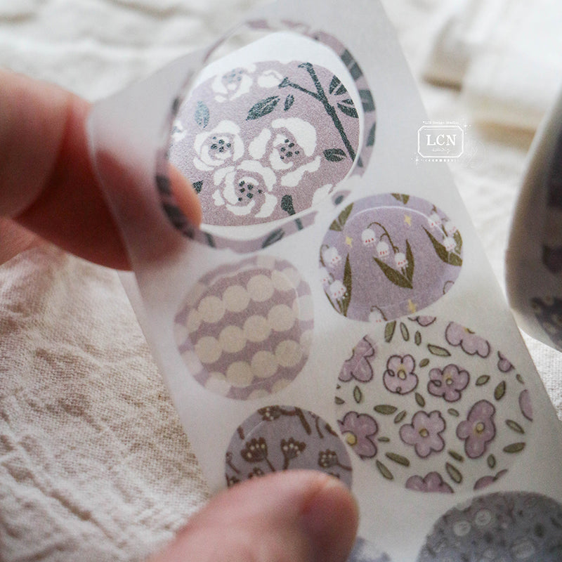 LCN Cobblestone PET tape/Washi tape with kiss-cut